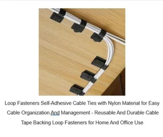 Loop Fasterners - R3 Each