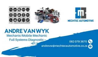Mechtec Automotive. Mechanical services and mobile mechanic repairs etc