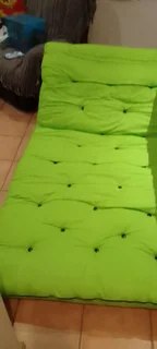 Futon beds 3/4 Extra Length Green &amp; Red