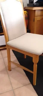 Oak Dining table set with 6 chairs