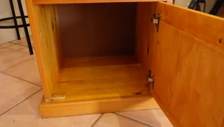 Oregon Pine Bedside drawer