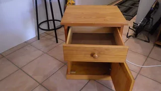 Oregon Pine Bedside drawer