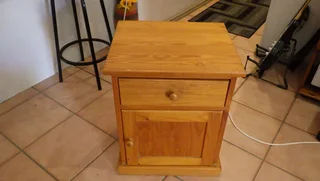 Oregon Pine Bedside drawer