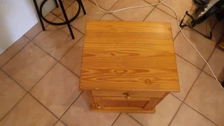 Oregon Pine Bedside drawer