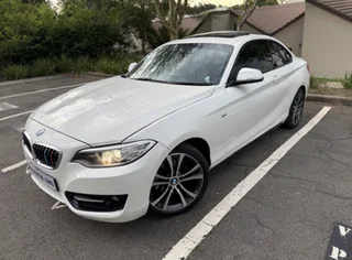 2017 Bmw 2 Series Coupe 220d Sport Line A/t Accident Free, Excellent Condition. Whatsapp 0827554433