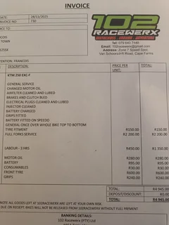 2014 KTM 250 EXC-F  4stroke