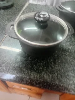 6 piece heavy duty cast iron pot