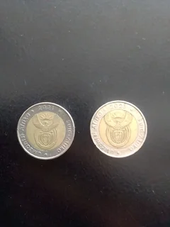 Rare 2021 R5 RSA Coins 100 years edition
