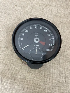 Jaguar e type rev counter