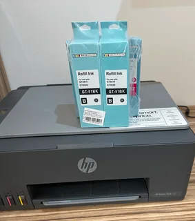 Hp Smart Tank 581 all in one printer and extra ink refill