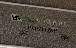 Bed Square Posture Queen sized bed and base set for sale