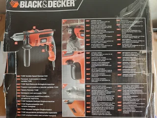 Black &amp; Decker 710W Variable speed Hammer Drill