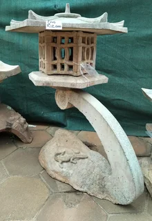 Old World Concrete Japanese lanterns