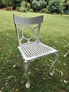 Cast Iron Table and chairs