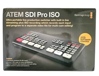 ATEM SDI Pro ISO Live Video Switcher | Brand New Condition