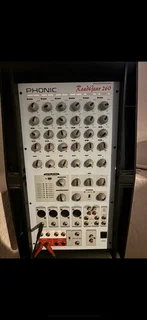 Nux DM 210 Drumkit &amp; Phonic Roadgear 260 PA System