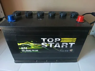  Brand New Top Start 674 Heavy-duty Battery - 100ah / 700 Cca