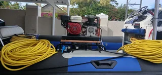 Surface supply diving air compressor