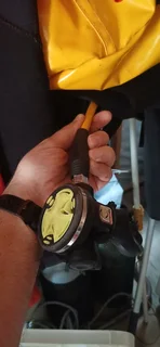 Surface supply diving air compressor