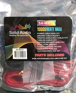 Targa 8 guage competition amp wiring kit