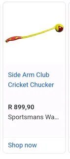 Cricket Side Arm Robo Arm