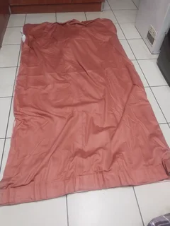 Burnt orange curtains