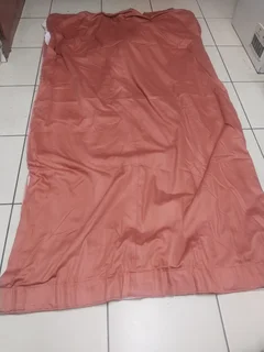 Burnt orange curtains