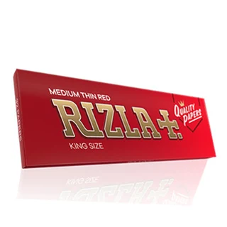 Rizla Paper Medium Thin Red King Size