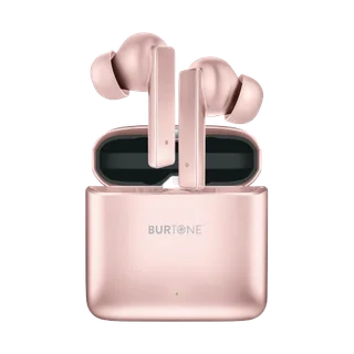 Burtone Metal Series Wireless Bluetooth Earbuds (Pink) - Brand New &amp; Sealed