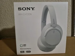 Sony WH-CH720N Wireless Noise-Cancelling Headphones (White) Brand New &amp; Sealed