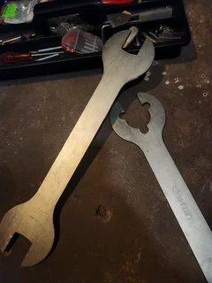 2PCS Viscous Fan Clutch Spanner Wrench Tool Set for Land Rover Discovey