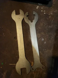 2PCS Viscous Fan Clutch Spanner Wrench Tool Set for Land Rover Discovey