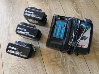 Makita Batterries and Charger