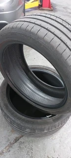 2 x Goodyear F1 Used Tyres 235 40 R18
