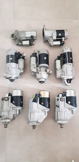 24v & 12v Starters lot (×7)