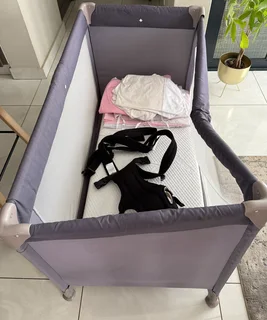 Baby cot and accessories for free