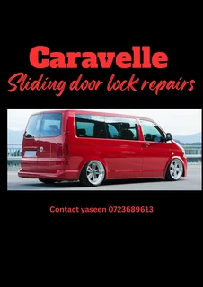T5 Caravelle sliding door lock