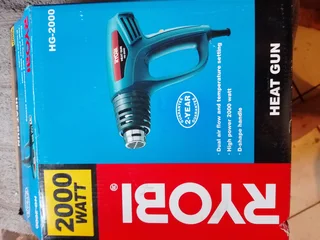 Ryobi 2000W Heat Gun - like new