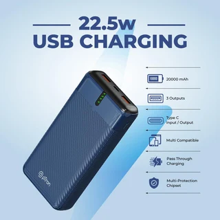 pTron Dynamo Surge 20000mAh 22.5W Fast Charging Power Bank.