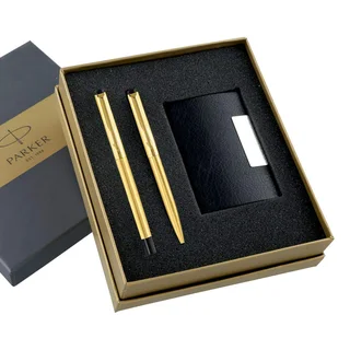 Parker Vector Gold Ball Pen &amp; Roller Pen Gift Set