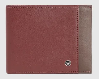 Branded Men&#39;s Leather Wallet- Allen Solly , Van Heusen &amp; Louis Phillipp .