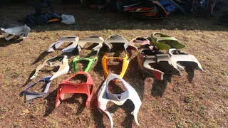 Superbike tail sections