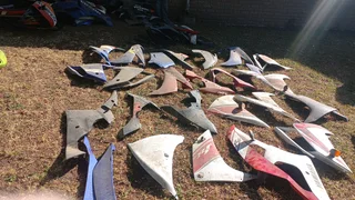 Bike plastics all oem