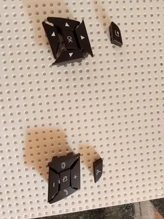 Mercedes Benz steering replacement buttons