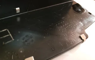 Audi A4 RS4 own Dead Pedal Rest Footrest B6 B7 Manual Cars