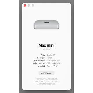 Apple Mac Mini M1 &#43; Satechi Dock with SSD Enclosure