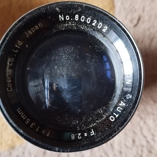 Yashica Penta Camera with 135mm and 50mm lens, leather bag and electronic Flash