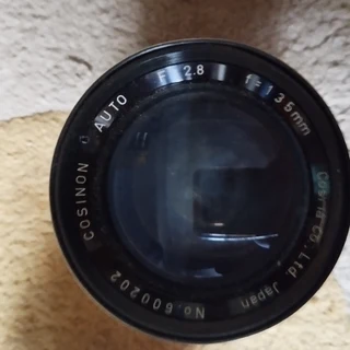 Yashica Penta Camera with 135mm and 50mm lens, leather bag and electronic Flash