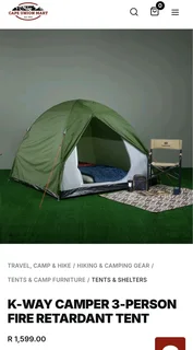 K-Way Camper 3 person tent