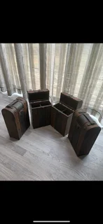 Wooden trunks for decor